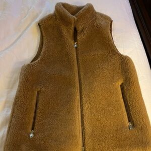 J Crew - Brown Fur Vest